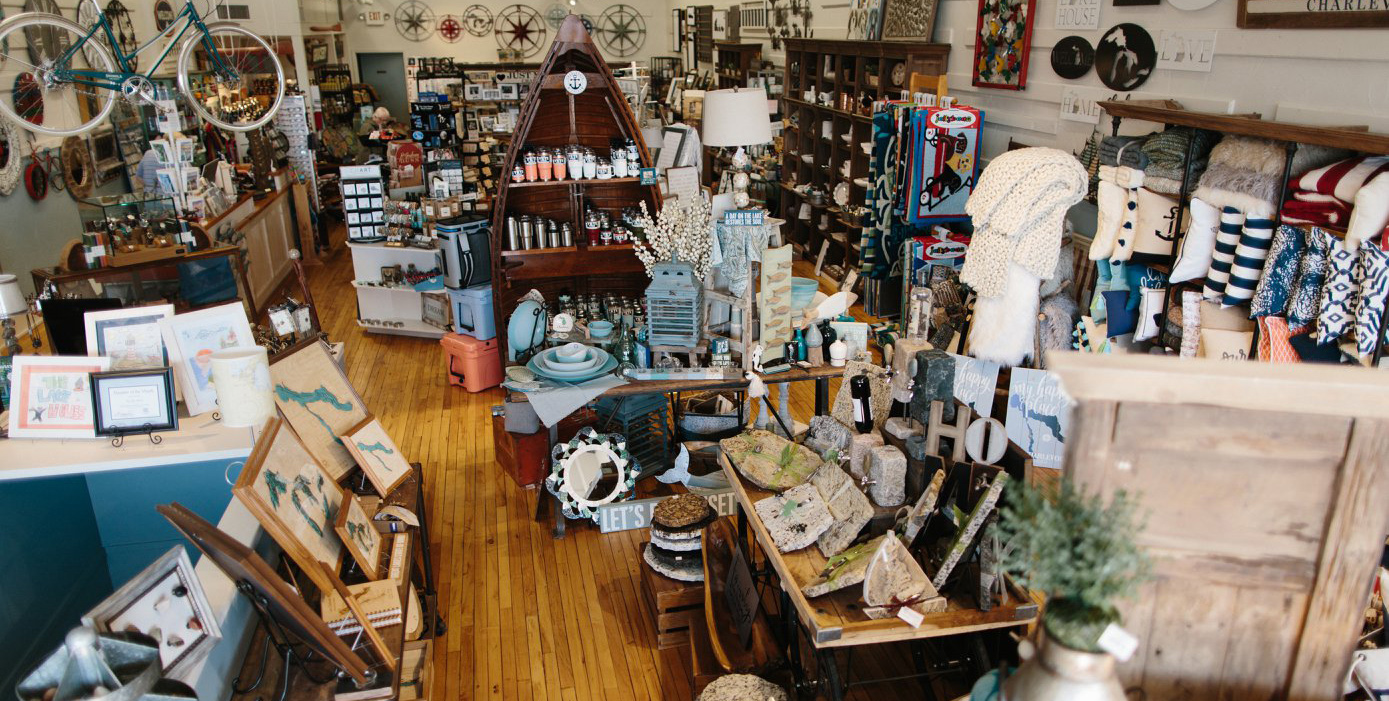 About The Lake House in Charlevoix, Michigan Gifts & Home