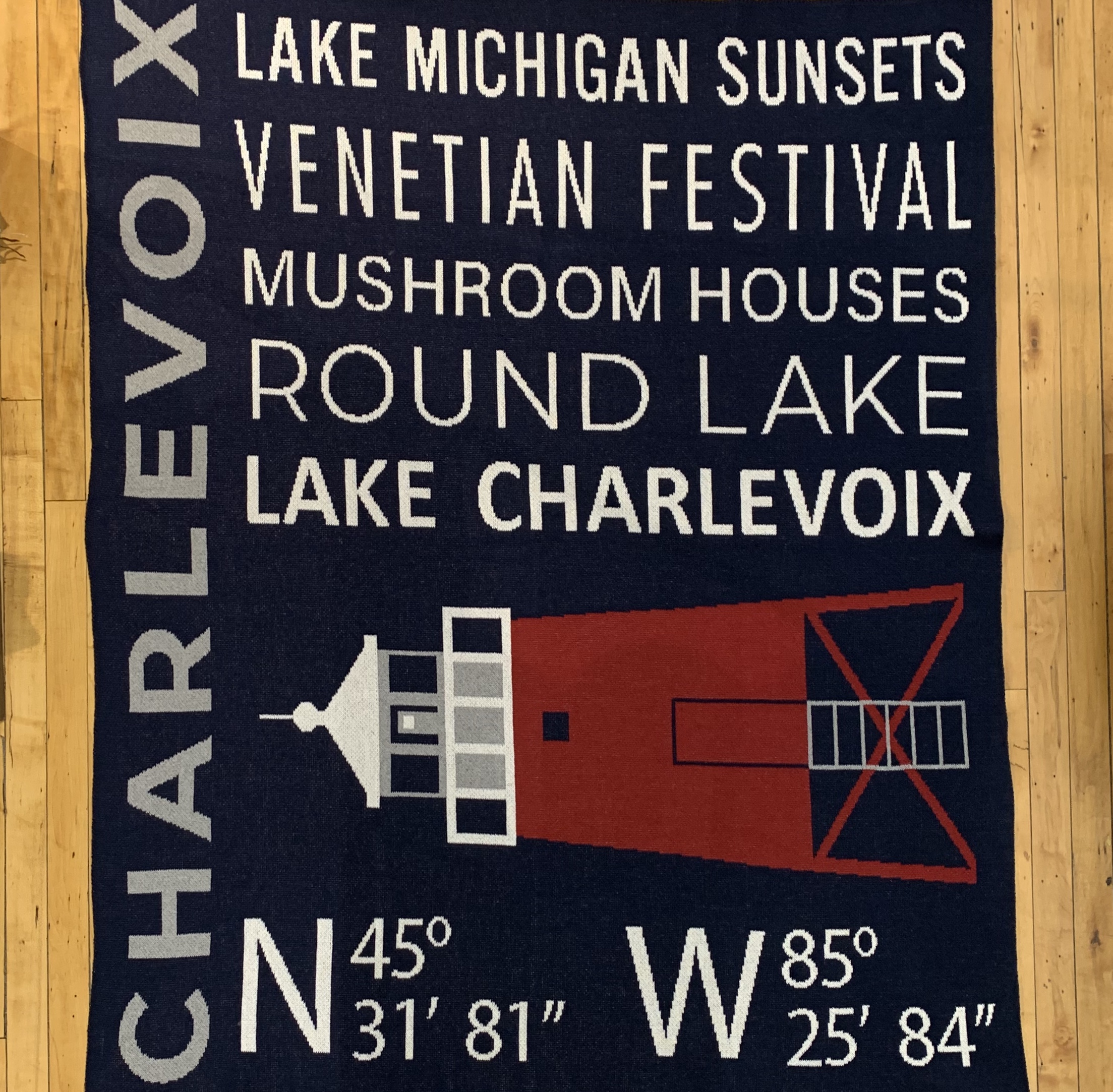 Charlevoix Sweater Blanket The Lake House