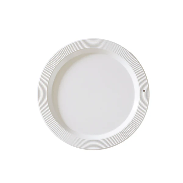 Melamine Pinstripes Round Platter